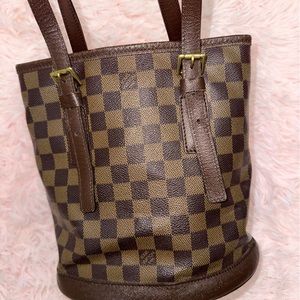 Louis Vuitton Damier Ebene Bucket Bag